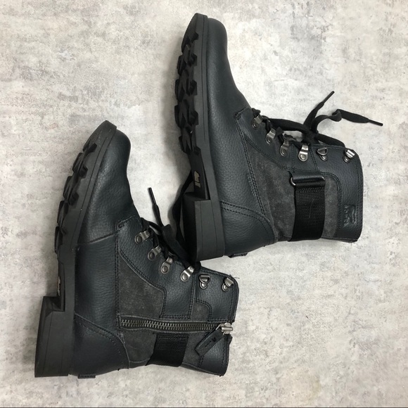 Sorel EMELI CONQUEST BOOT Combat Lace up - Picture 8 of 11